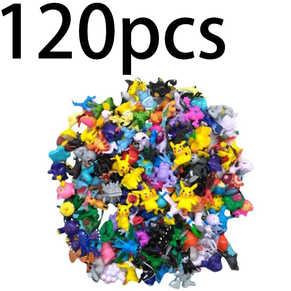 Pokemon Action Figure 2-3CM 24-144 Pieces