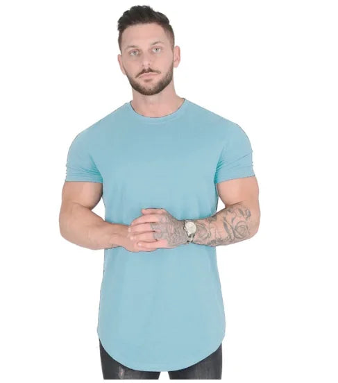Fitness T-Shirt Men's Short Sleeve