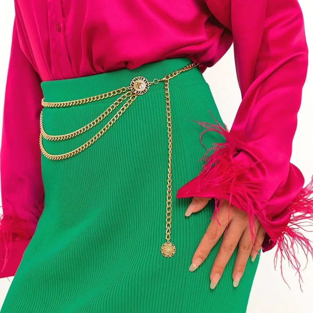 Narrow Belt - Body Chain for Women
