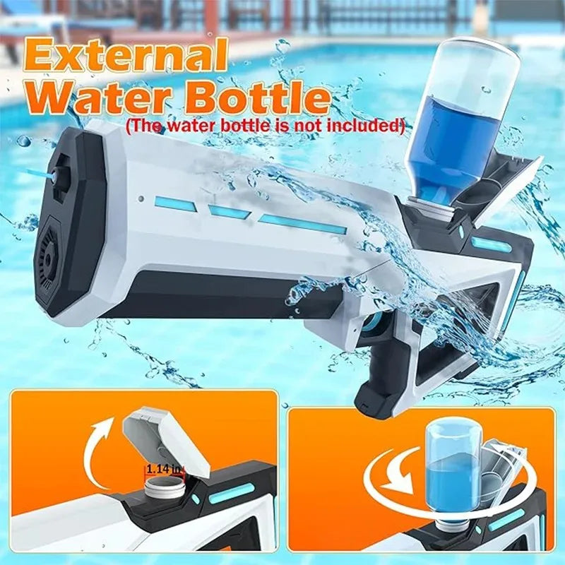 Electric Water Guns Powerful Squirt Automatic Water Suction Water Blasters