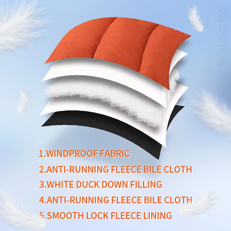 Windproof Winter Coat for Men
