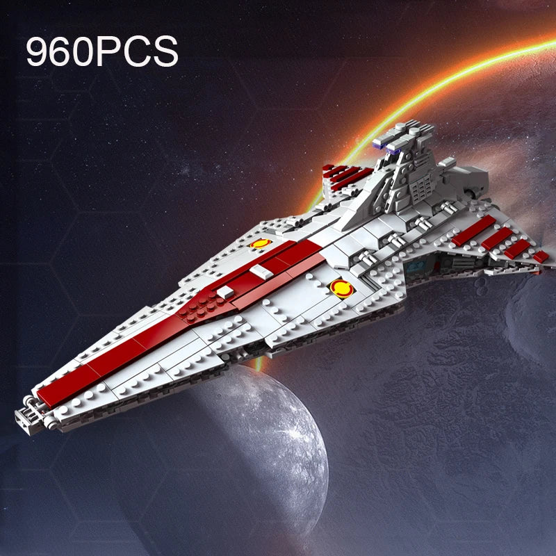 Space Battleship Building Blocks 960 Pieces