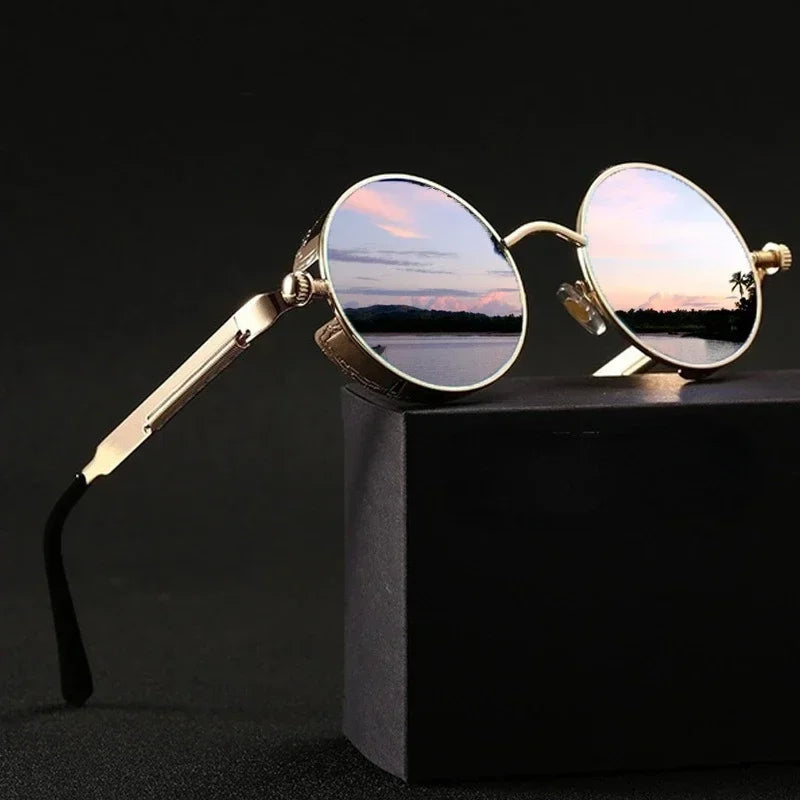 Classic Steampunk Sunglasses for Men