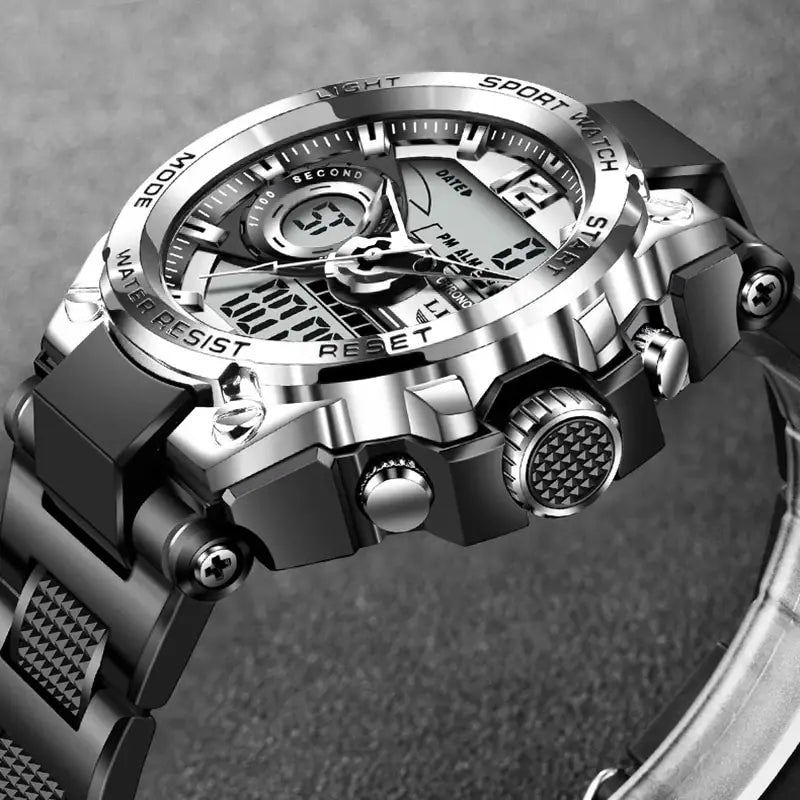 Military Watch Digital 50m Waterproof LED