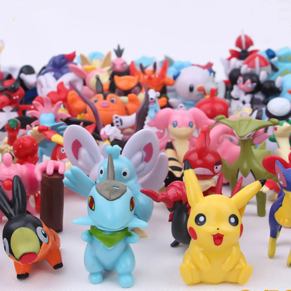 Pokemon Action Figure 2-3CM 24-144 Pieces