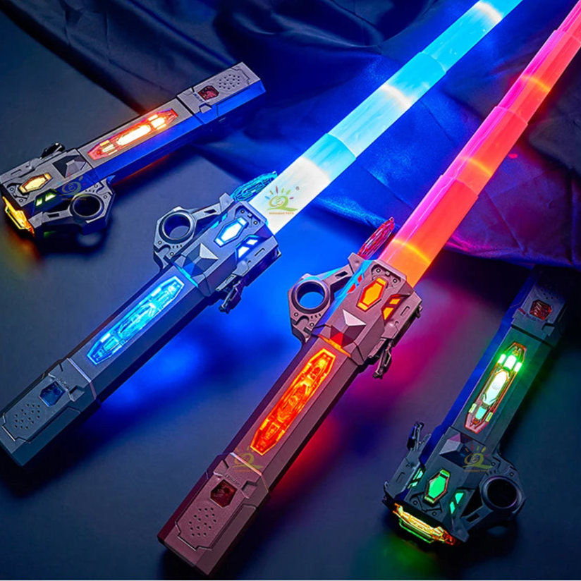 Retractable Lightsaber Flash Sword
