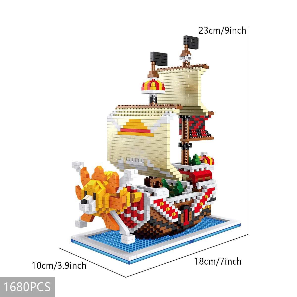 Ship Building Blocks Toy