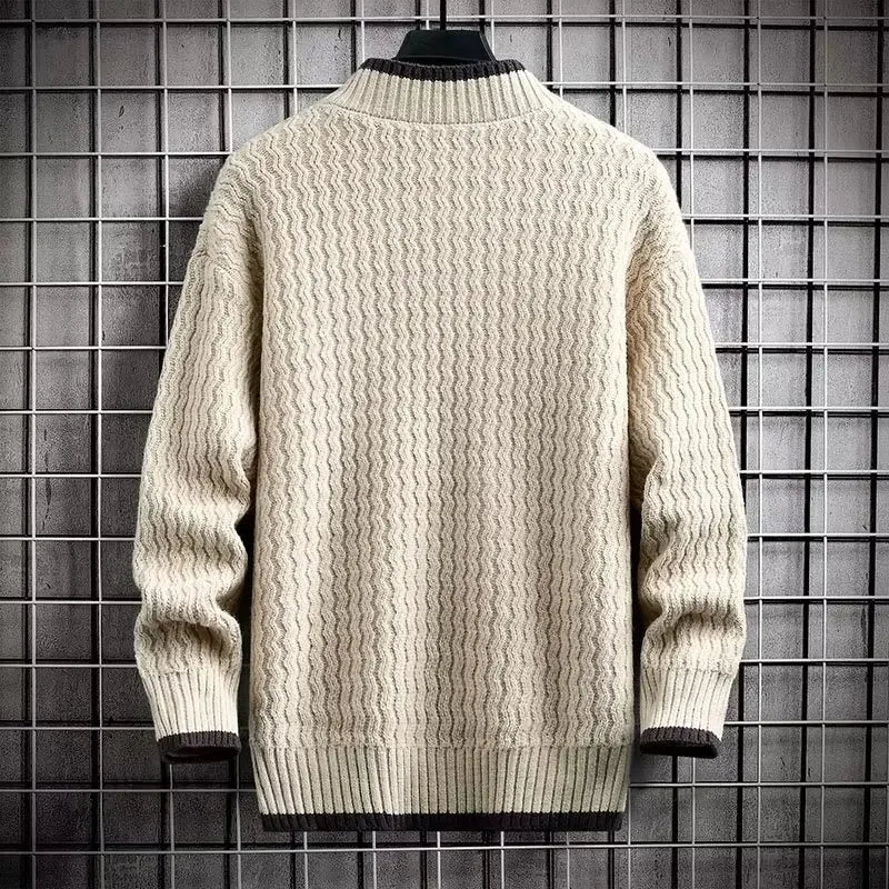 Fit Knitted Sweater Casual