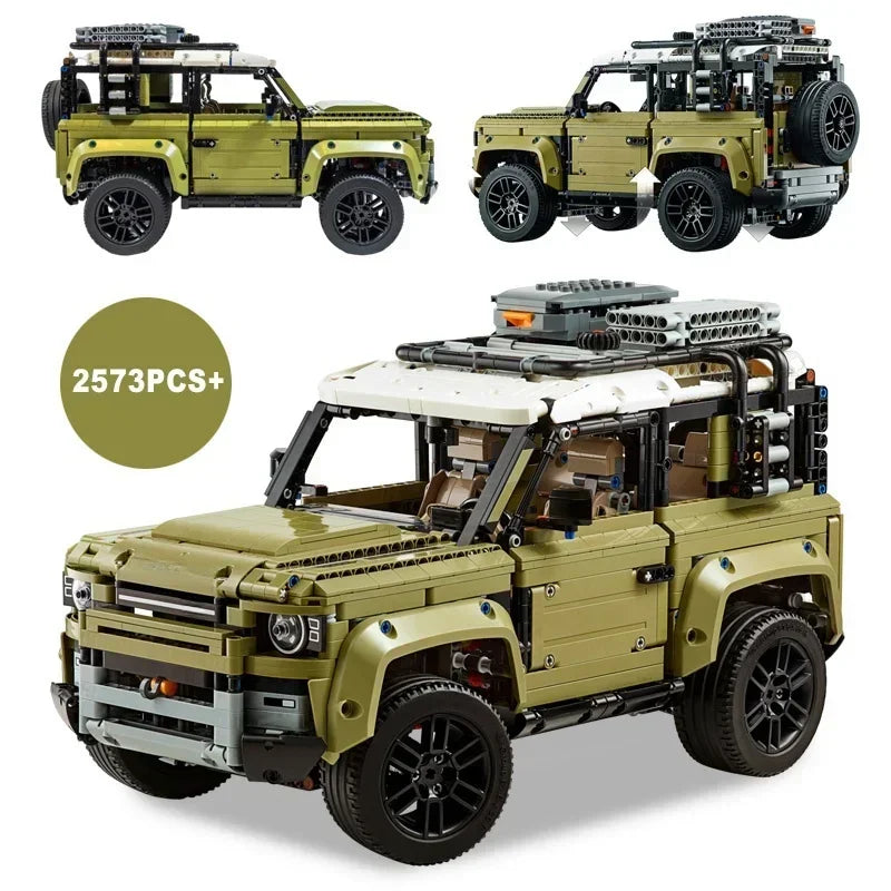Land Off-Road Defender Car Building Blocks 2573 Pieces