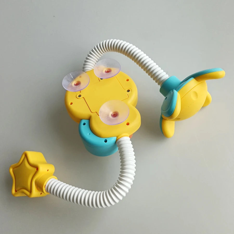 Baby Shower Toy with Water Spray - Duckling Flower Model