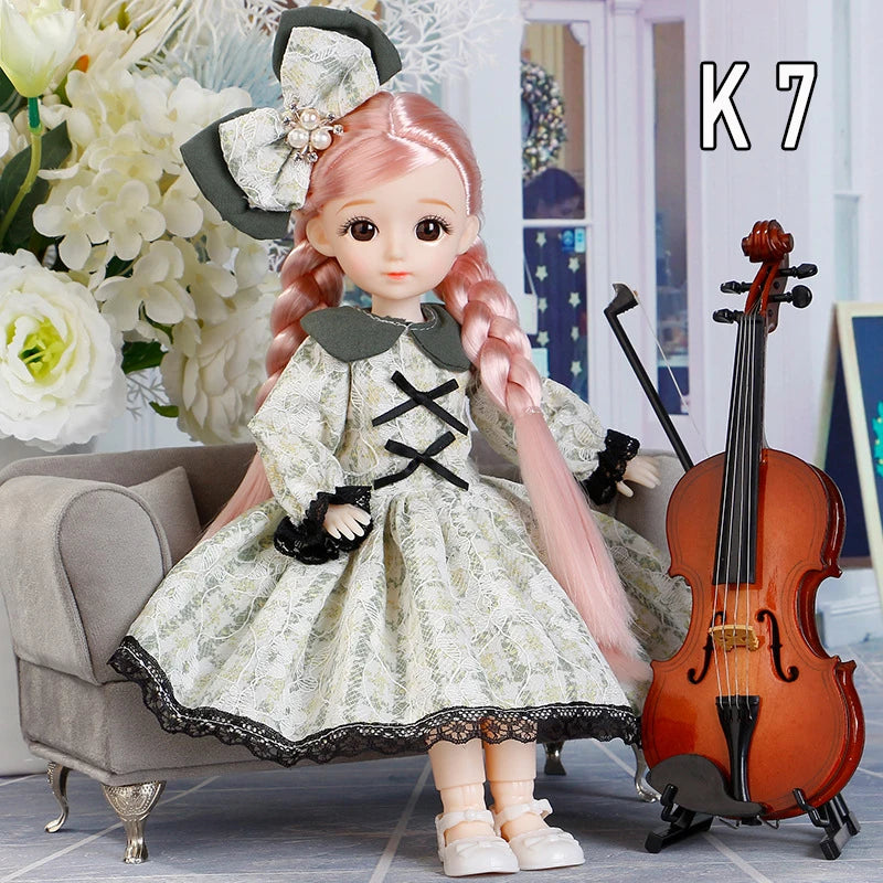 Anime Doll 30cm Bjd Dolls Princess With Clothes 1/6