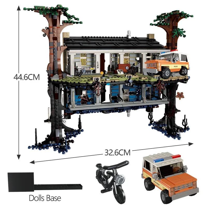 Stranger Things The Upside Down Building Blocks 2499 Pieces