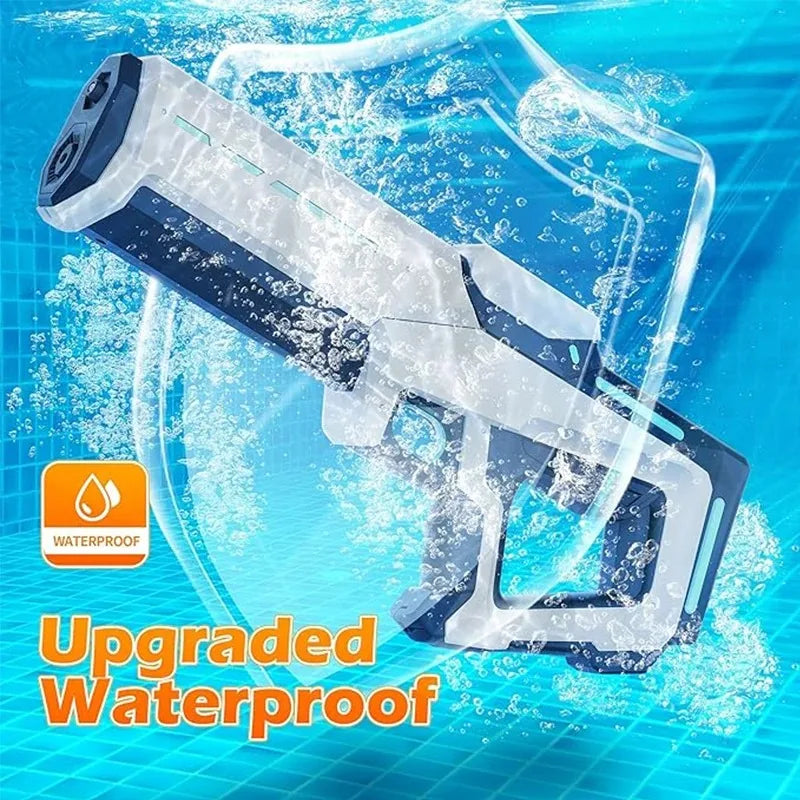 Electric Water Guns Powerful Squirt Automatic Water Suction Water Blasters