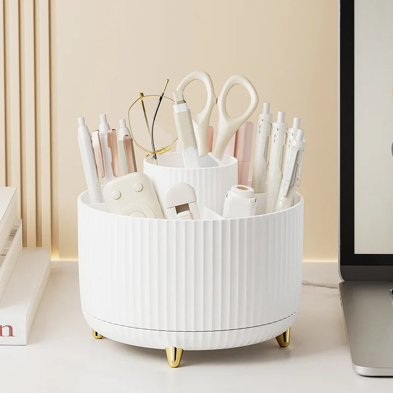 Cosmetic Storage Box - 360 Rotating Makeup Desktop