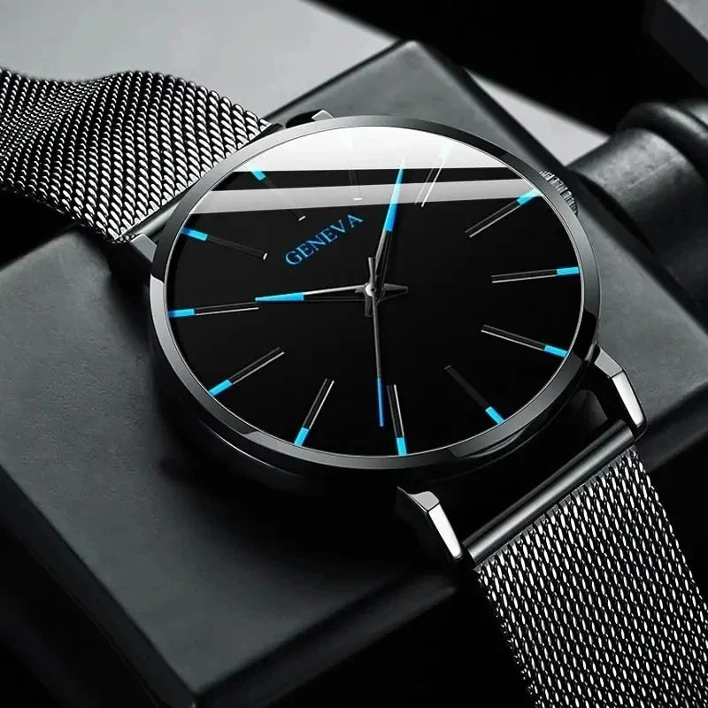 2 Pieces Business Men Quartz Watch