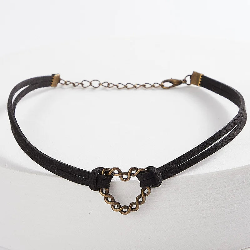 Vintage Leather Necklace for Women