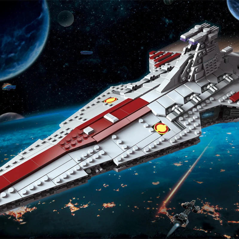 Space Battleship Building Blocks 960 Pieces