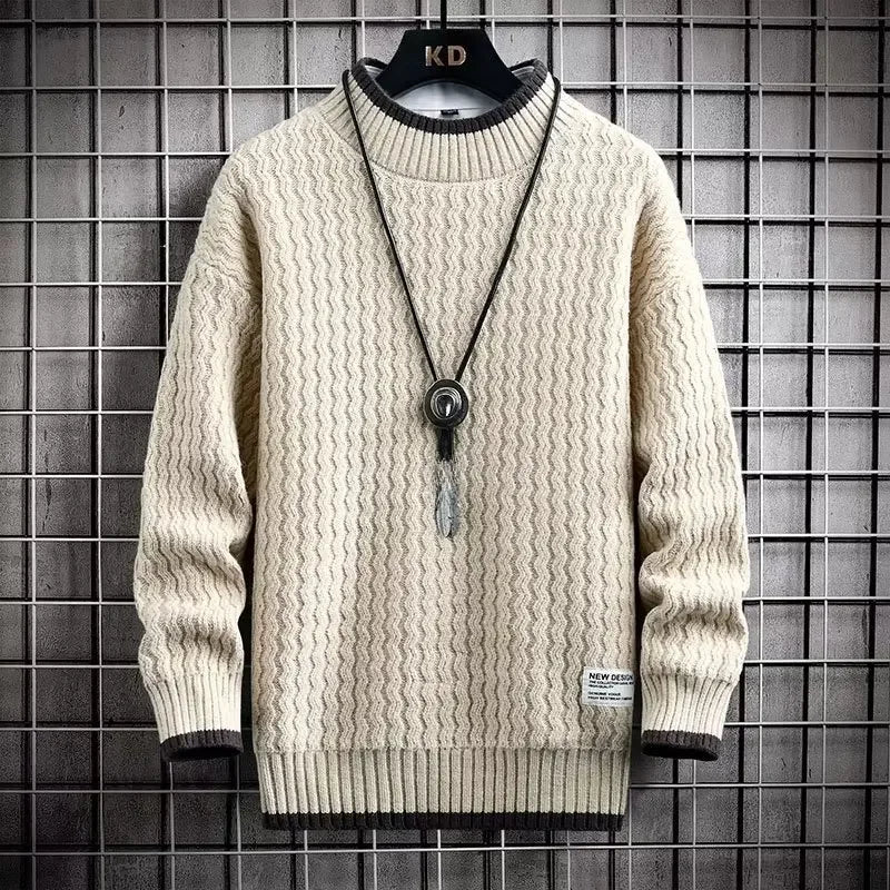 Fit Knitted Sweater Casual
