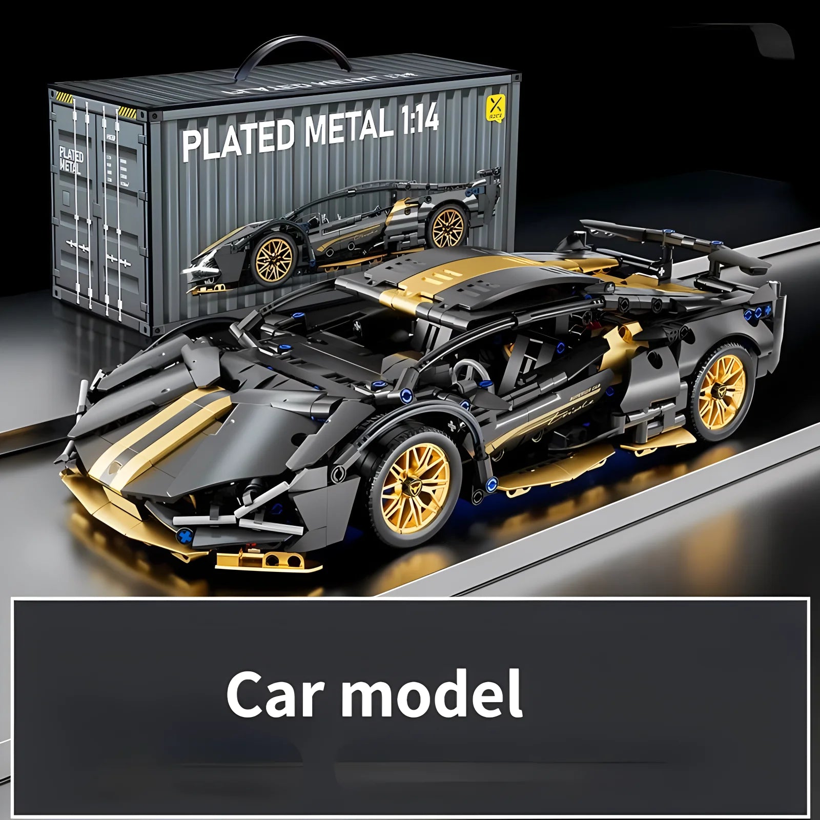 Technical Racing Sport Car Building Blocks 1280 Pieces