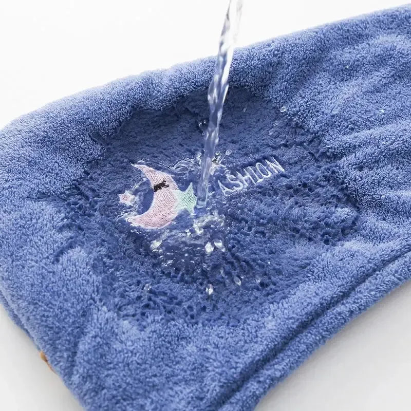 Soft Bathroom Head Towel - Dry Hair Towel