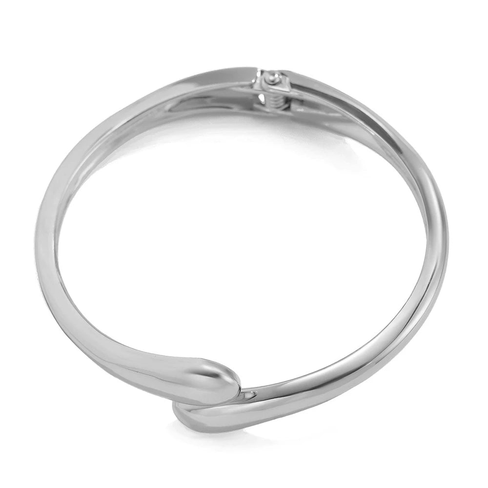 Twisted Bracelet Jewelry Gold and Silver Color