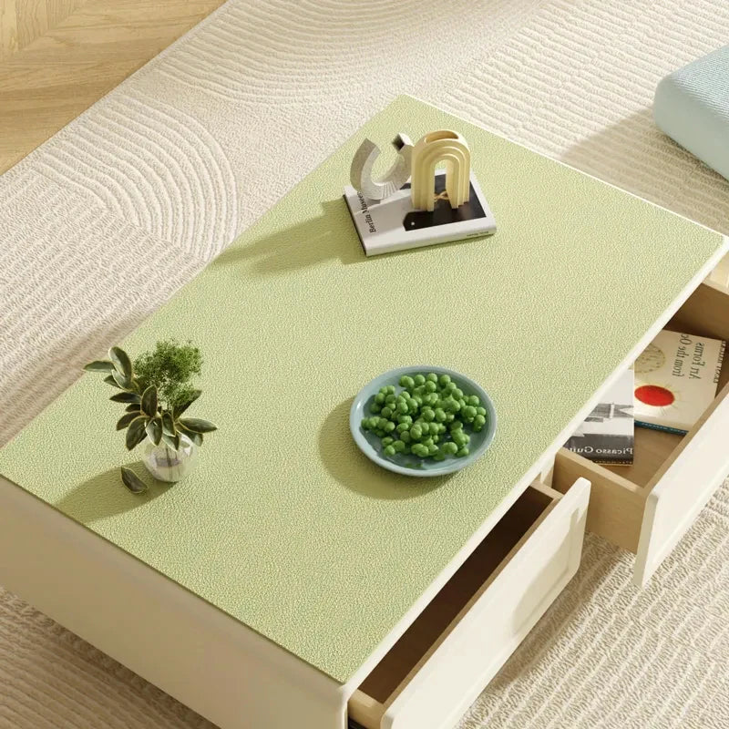 Nordic Leather Table Mat Dining Table Waterproof
