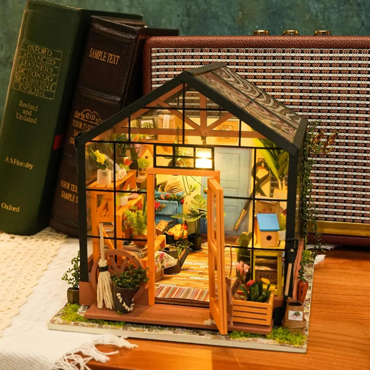 Mini Green House Cathy's Flower with LED