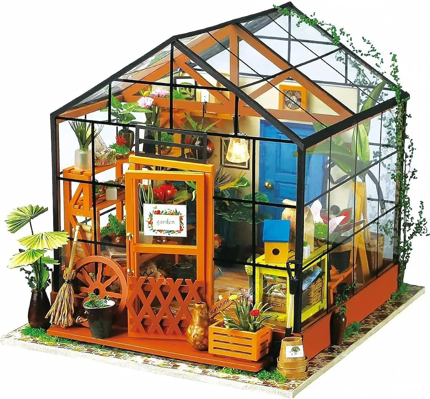 Mini Green House Cathy's Flower with LED