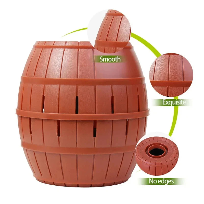Pirate Barrel Toy - Jump Pirate Game