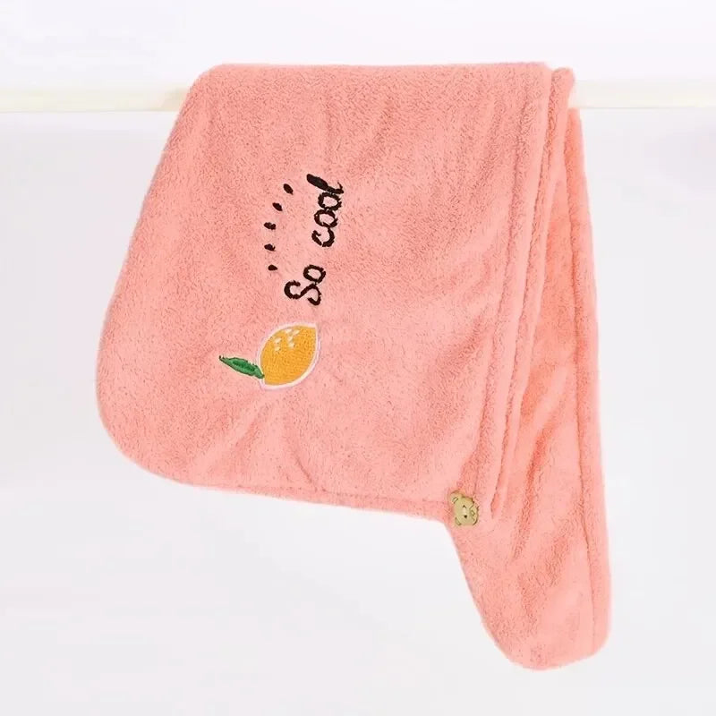 Soft Bathroom Head Towel - Dry Hair Towel