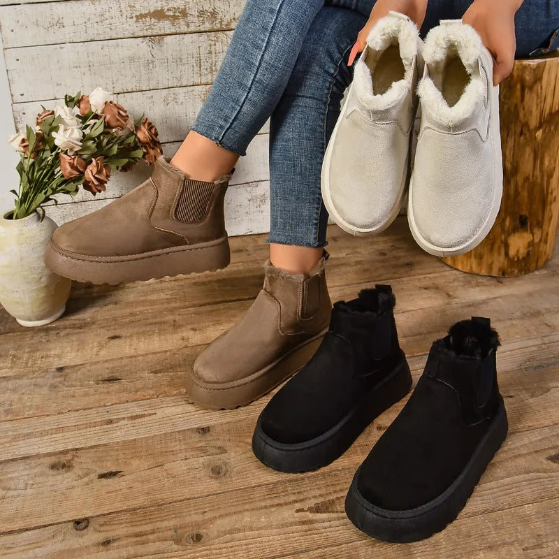 Winter Short Plush Warm Boots