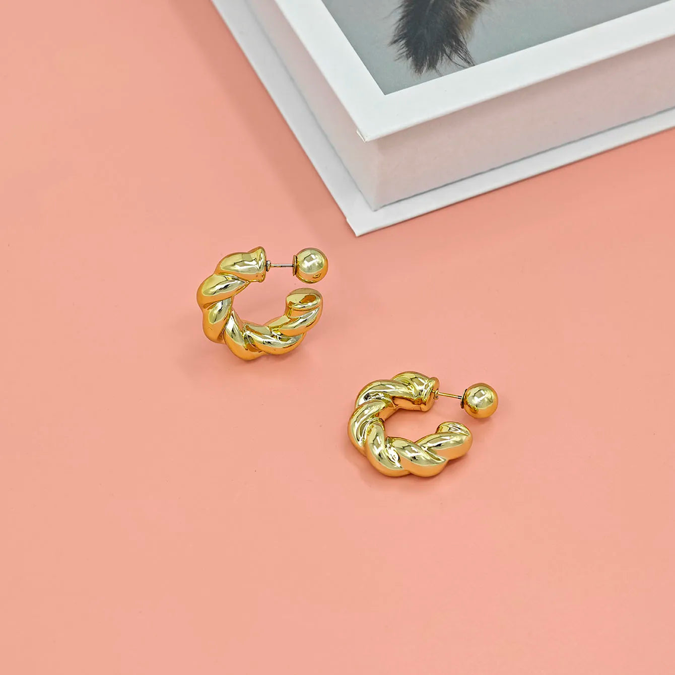 C-Shaped Earrings