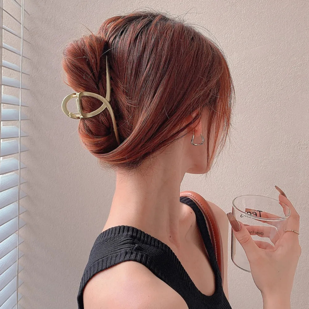 Gold Color Metal Hair Clip
