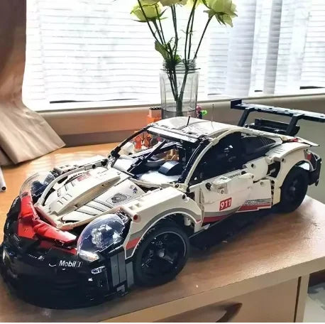 Sport Car New Model Block Building 1580 Pieces