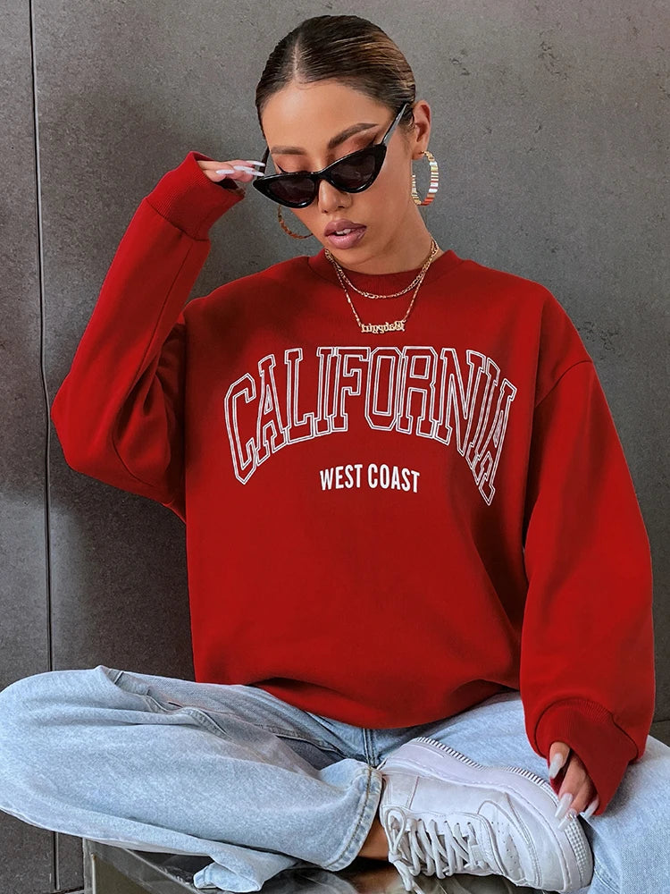 California West Coast Woman Sweatshirt