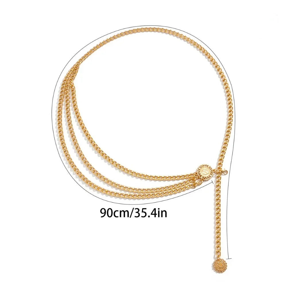 Narrow Belt - Body Chain for Women
