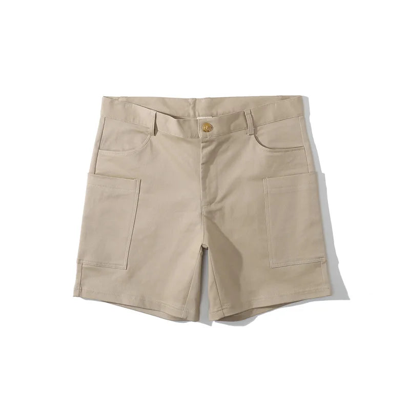 Men Breathable Cotton Running Shorts Quick Dry