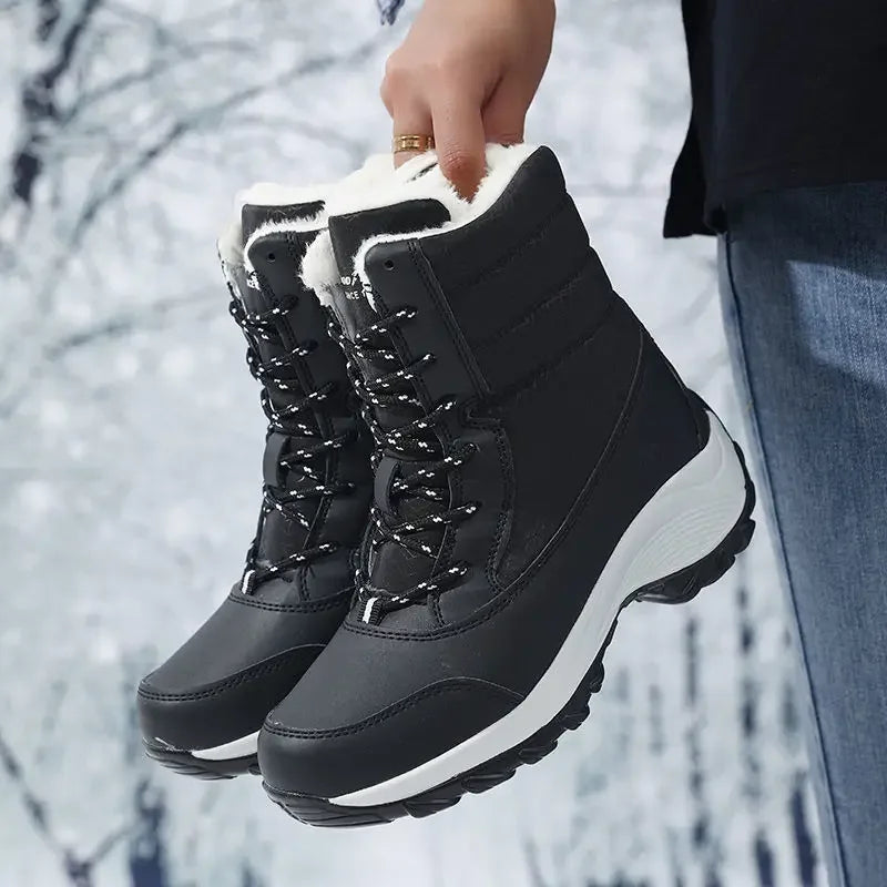 Snow Warm Boots Women Platform Non-slip