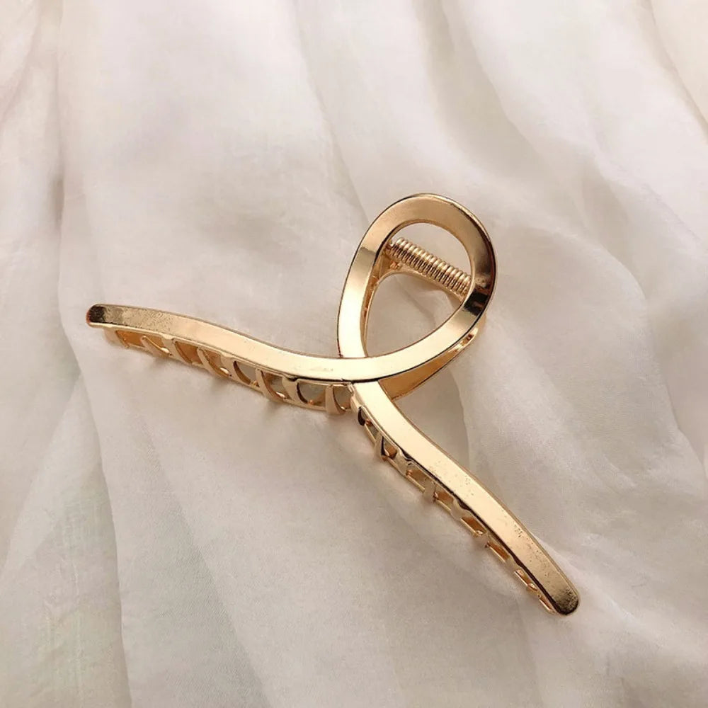 Gold Color Metal Hair Clip