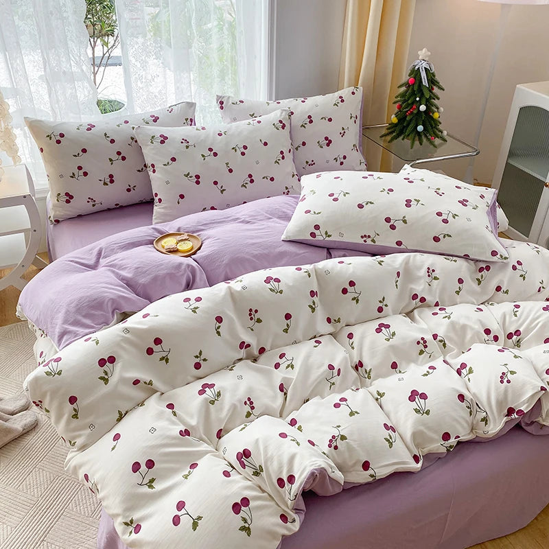 3 Pieces Set Duvet Cover and a Pair of Pillowcases