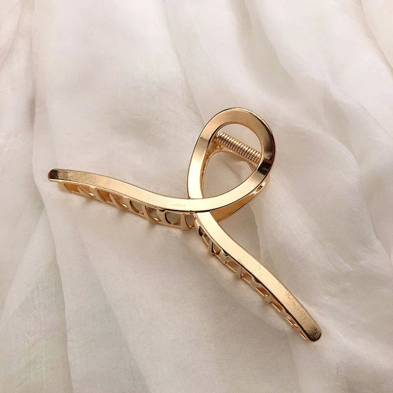 Gold Color Metal Hair Clip