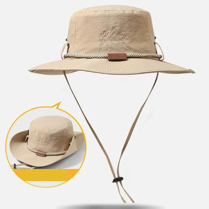 Bucket Hat Fishing Hat - UV Protect Windproof