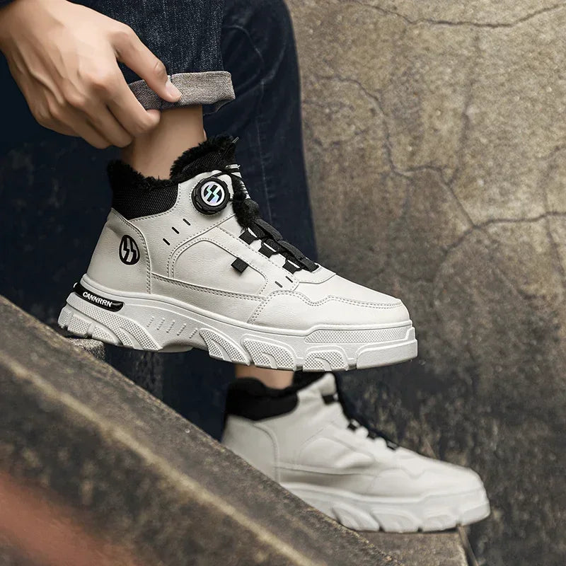 Top Platform Boots with Cold Protection