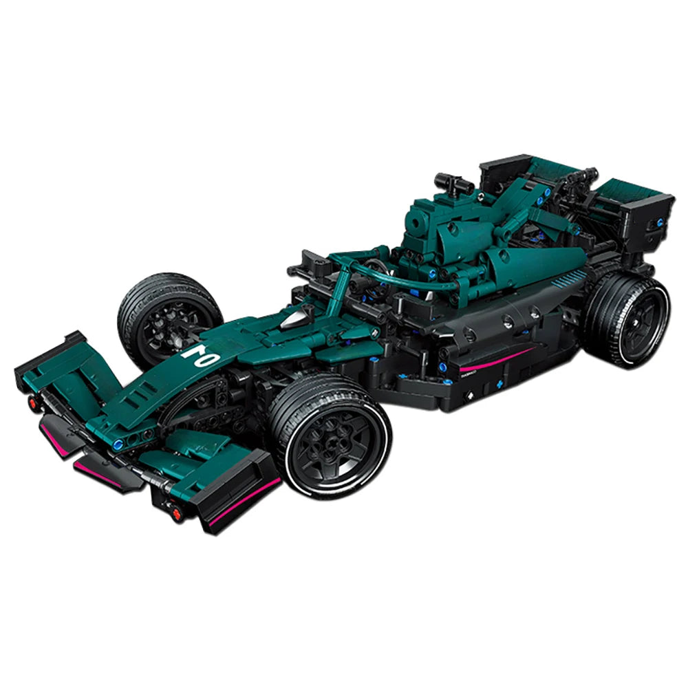 F1 Race Car Building Set with Remote Control 1137 Pieces