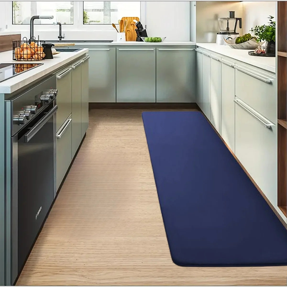 Thickened Kitchen Floor Mats Absorbent and Non-slip