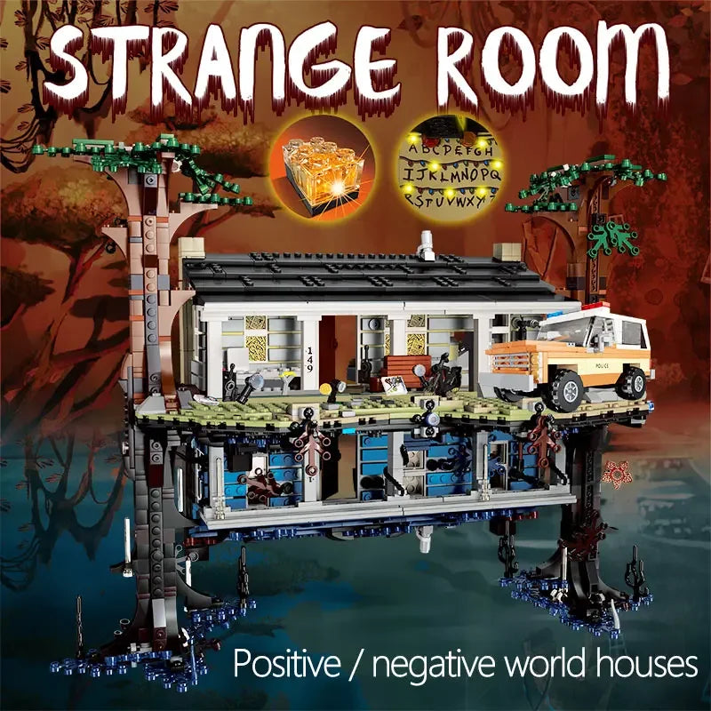 Stranger Things The Upside Down Building Blocks 2499 Pieces