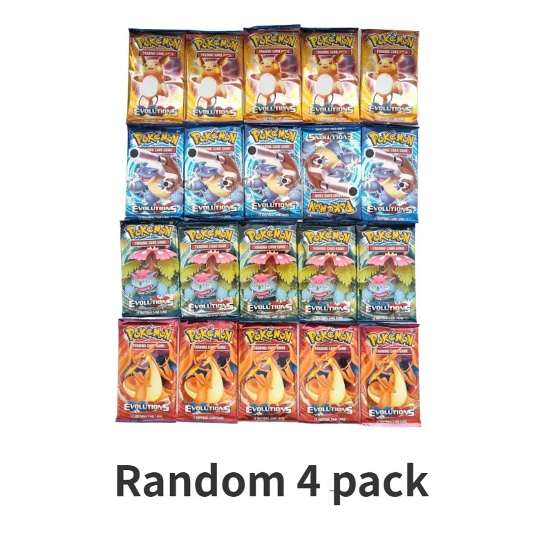 Pokemon Cards Colorful Trading Collection - Random Cards