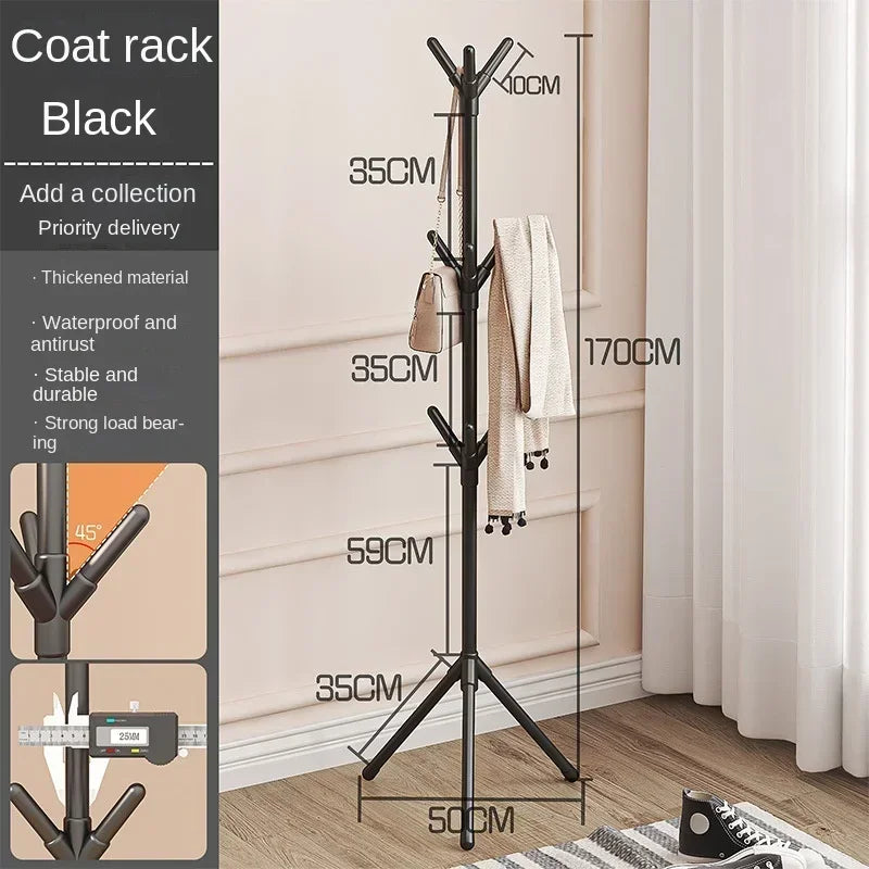 Floor Standing Garment Rack - Tree Branch Shape Multi Hook