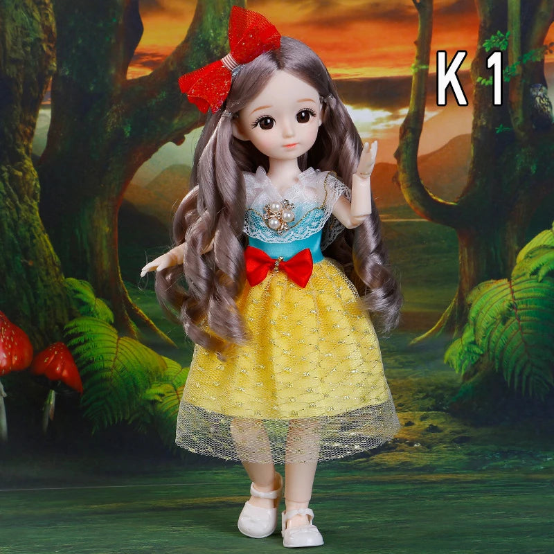 Anime Doll 30cm Bjd Dolls Princess With Clothes 1/6