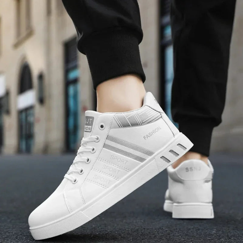 Men's Casual Shoes High-Top Vulcanized